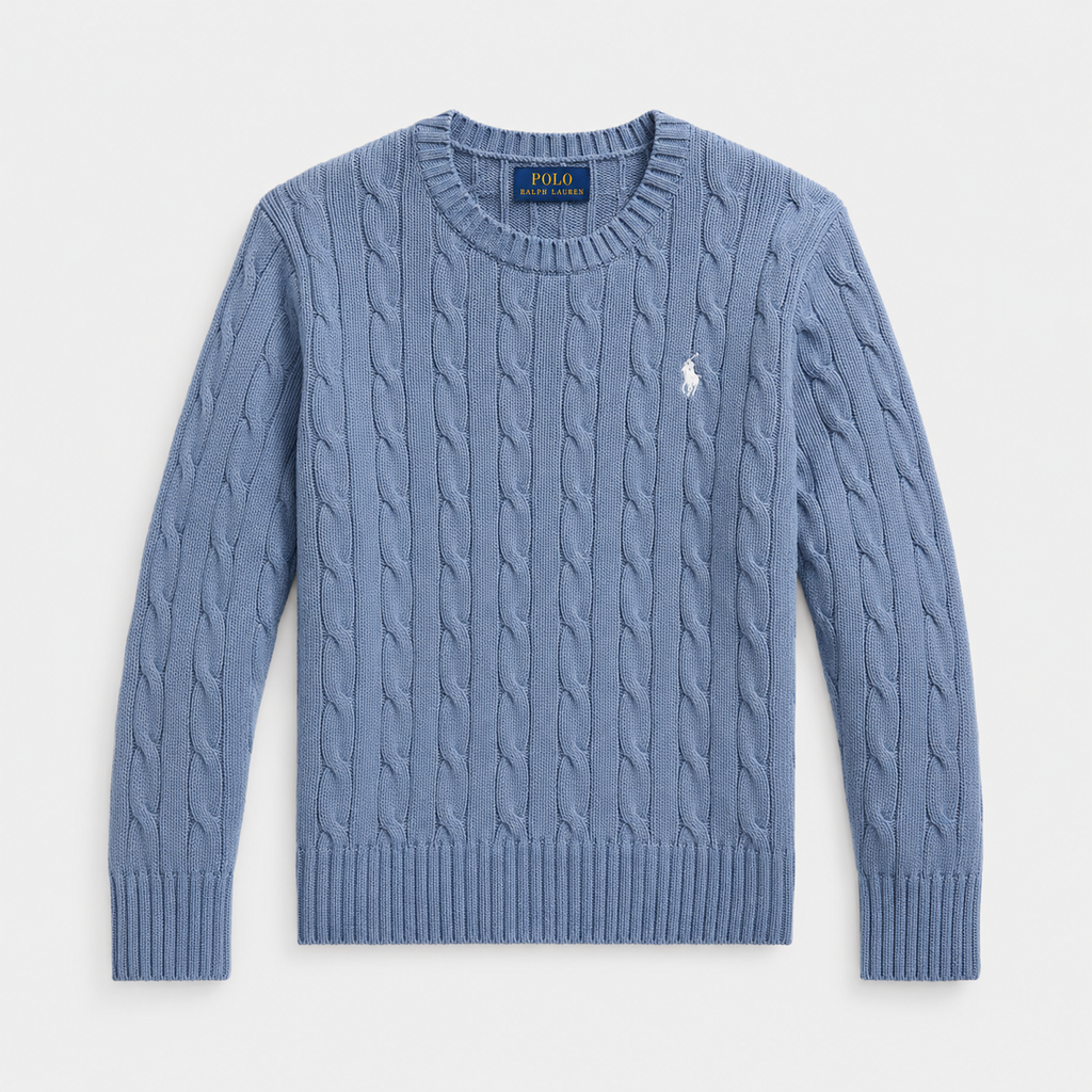 Pull Polo Ralph Lauren Enfant à Maille Câblée